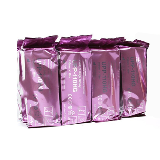 Petit pain thermique brillant de papier de l'ultrason 110HG