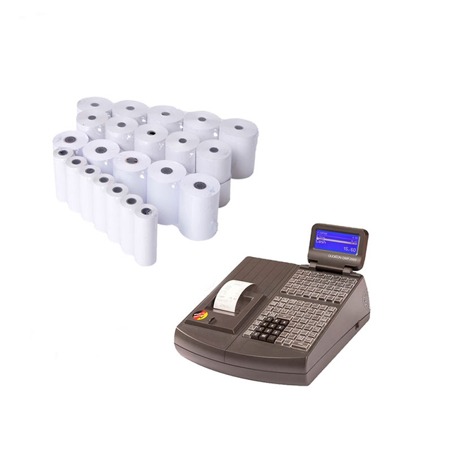 Prix ​​de gros 60g 70g 57*50mm 80*80mm rouleau de papier thermique rouleaux de reçus de caisse thermiques